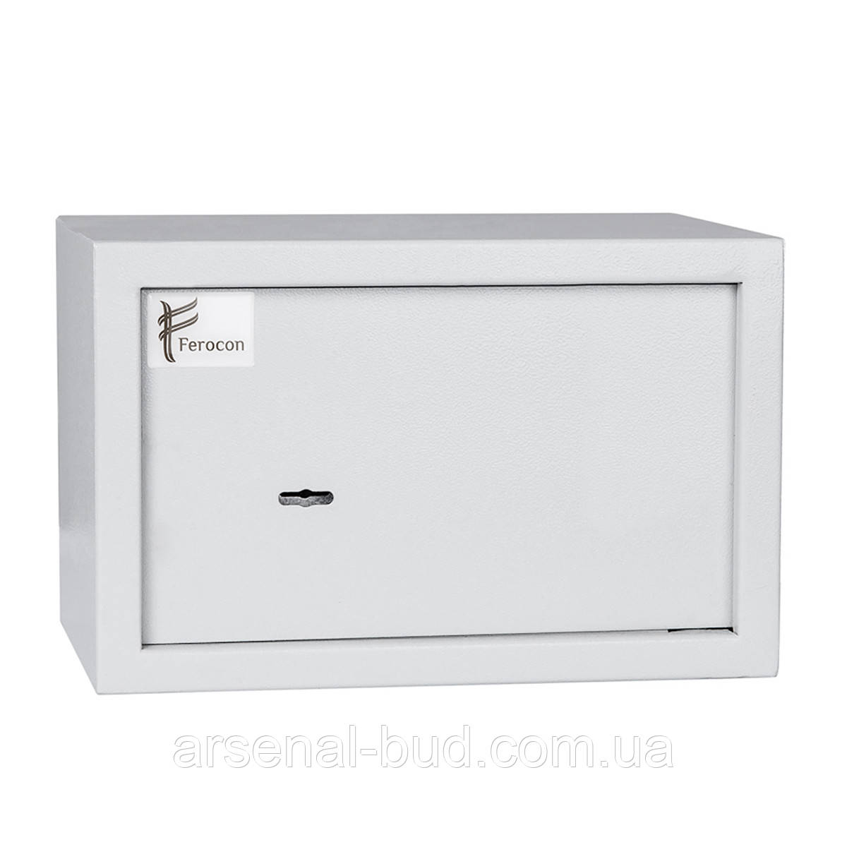 Меблевий сейф, для зберігання документів, грошей,  Ferocon БС-20КД  (ШхГхВ: 31х20х20 см.) з ключевим замком, фото 1
