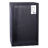 Сейф для офісу, для кабінету, для будинку, ЕС-85К (ВхШхГ: 85х40х38 см.) з ключевим замком, фото 3