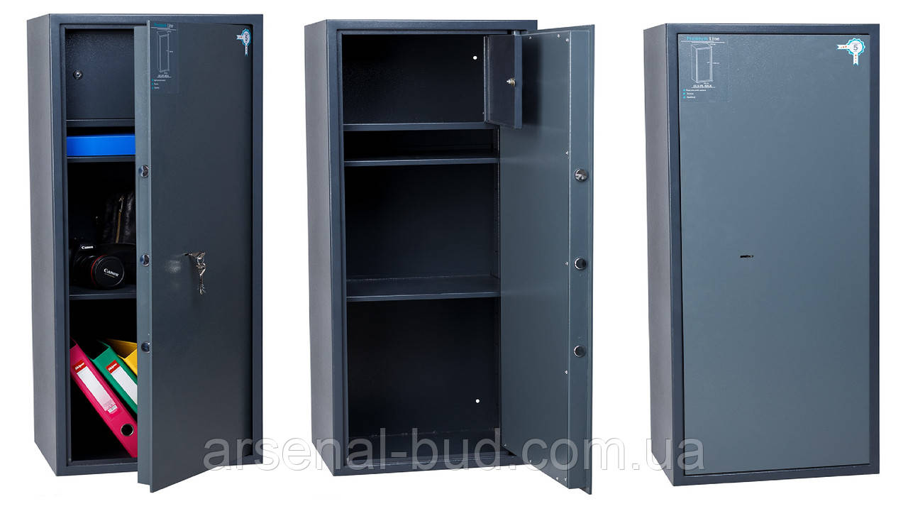 Офісний сейф, великий, для документів,  OLS-PL-105.К (ВхШхГ: 105х45х35 см.) з ключевим замком, фото 1