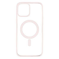 Чохол TPU Color with Magsafe для iPhone 12 Pro Max Колір 06, Пісчаний Рожевий g