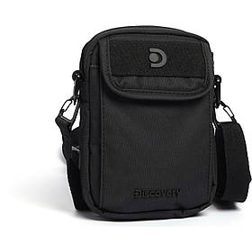 Мала повсякденна плечова сумка Discovery Downtown D00910-06 Чорний