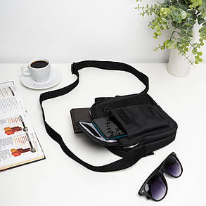 Сумка через плече Discovery Downtown D00913-06 Чорний, фото 3