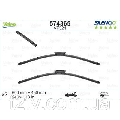 Щітка склоочисника Valeo 574365