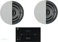Домашній кінотеатр Systemline SE0520 E50 System audio z dotykowym panelem naściennym z AUX i Bluetooth i 2 ami