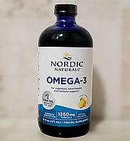 Рыбий жир Nordic Naturals Omega 3 1560 mg 473 мл нордик омега 3 лимон