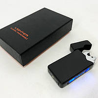 Электроимпульсная зажигалка USB 315, аккумуляторная зажигалка подарочная, Ветрозащитная зажигалка
