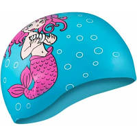 Шапка для плавания Aqua Speed Kiddie 142-Mermaid 1784 блакитний Діт OSFM (5908217617842) - Топ Продаж!