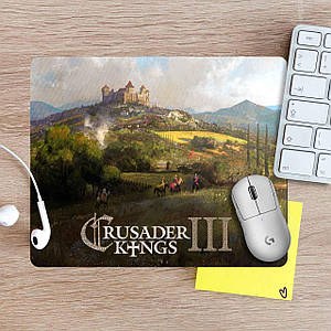 Килимок для мишки Crusader kings "Пейзаж" / Килимок Королі-хрестоносці 30*20 см