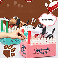 Детская интерактивная копилка Голодная собака My Dog Piggy Bank сейф собачка TKTK