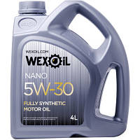Моторное масло WEXOIL Nano 5w30 4л (WEXOIL_62579) - Топ Продаж!