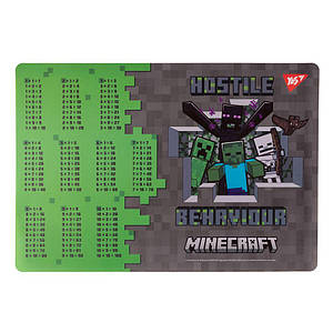 Підкладка для столу Yes "Minecraft. Heroes" табл. множ.