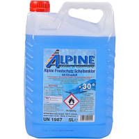 Омыватель автомобильный Alpine Frostschutz Scheibenklar (-30C) 5л (1245-5) - Топ Продаж!