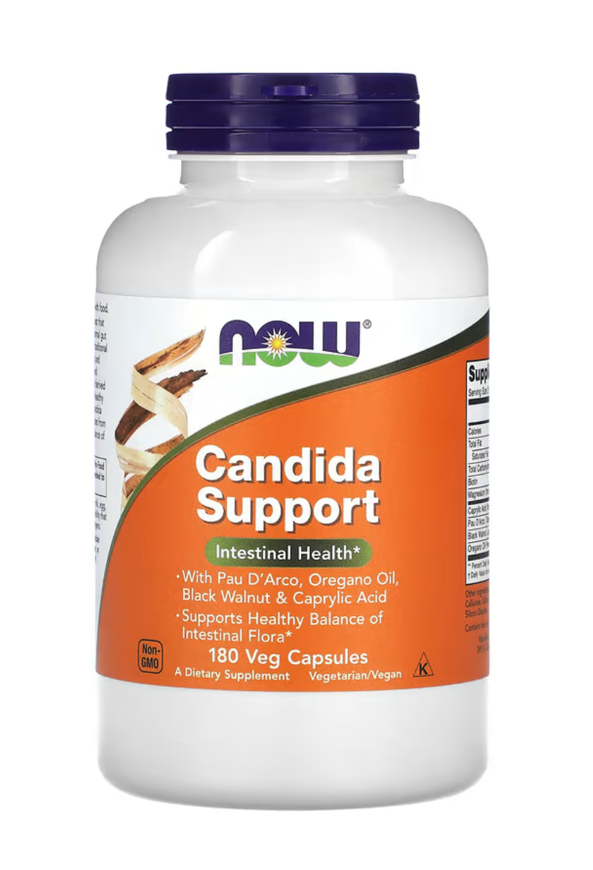 Now Candida Support 180 Veg Capsules