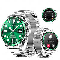 Смарт-часы Lige L67 Pro Green c тонометром, пульсоксиметром, звонки