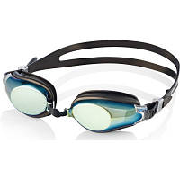 Очки для плавания Aqua Speed Champion New 038-07 чорний, дзеркальний OSFM (5908217635297) - Топ Продаж!