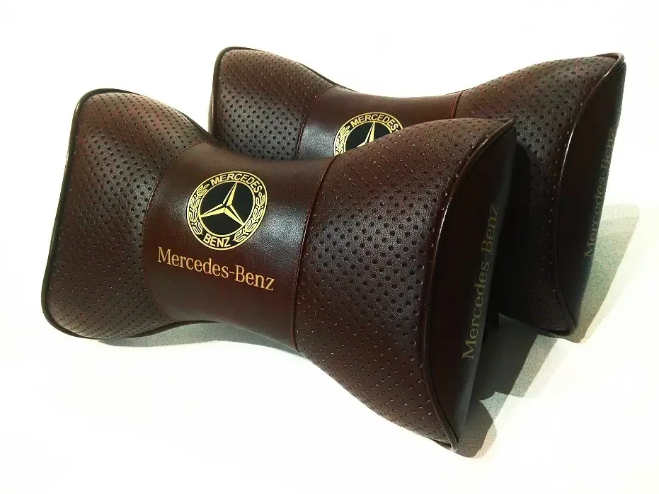 Підголовник (подушка) MERCEDES BENZ BROWN