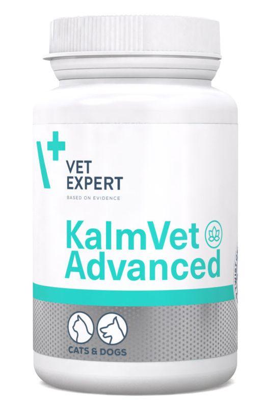 КалмВет Адвансед VetExpert KalmVet Advanced для зниження стресу і занепокоєння у собак і котів, 60 капсул, фото 1