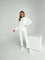 Жіночий спортивний костюм білого кольору р.44/46 3777836