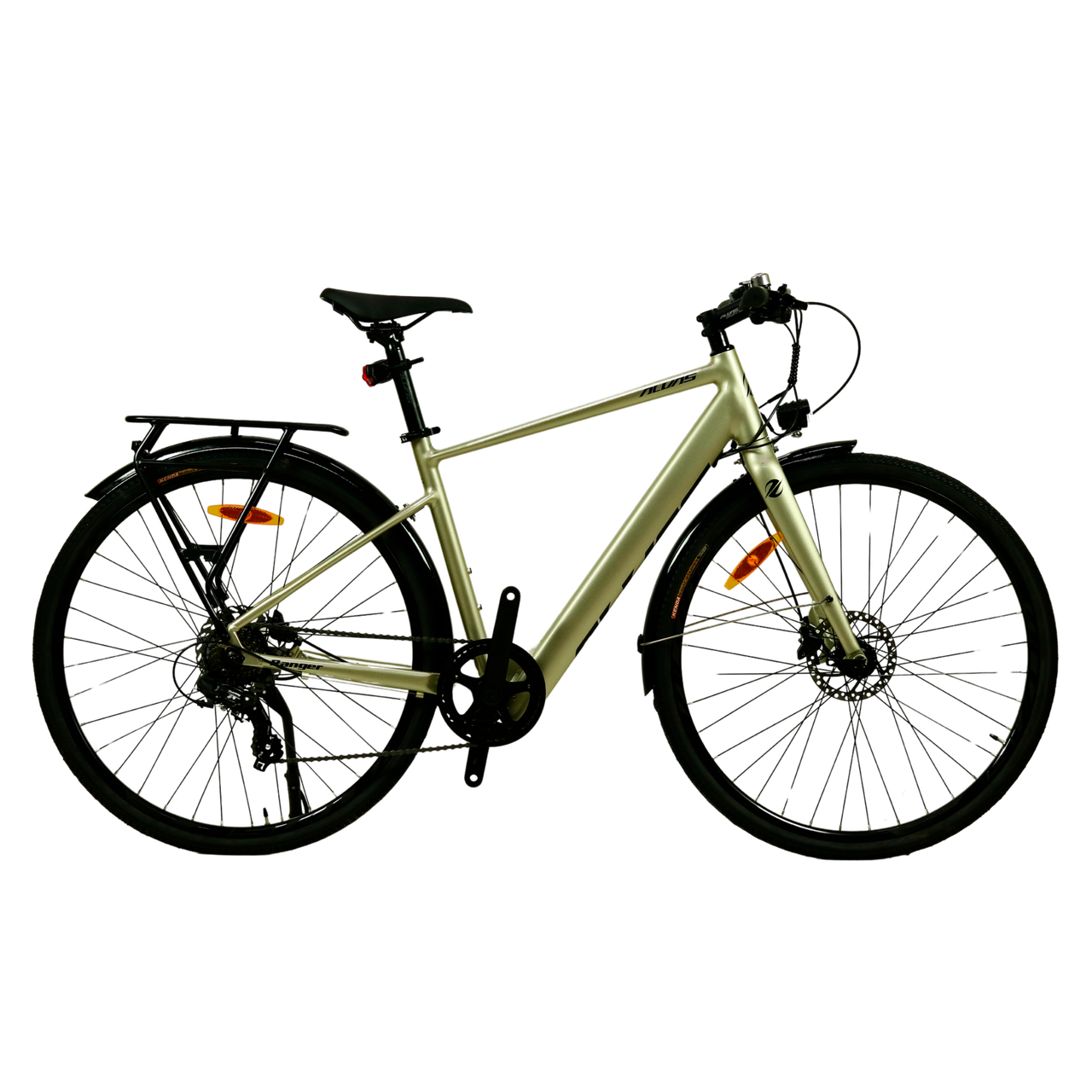 Електровелосипед ALVAS RANGER 840 28" 17" Золотий