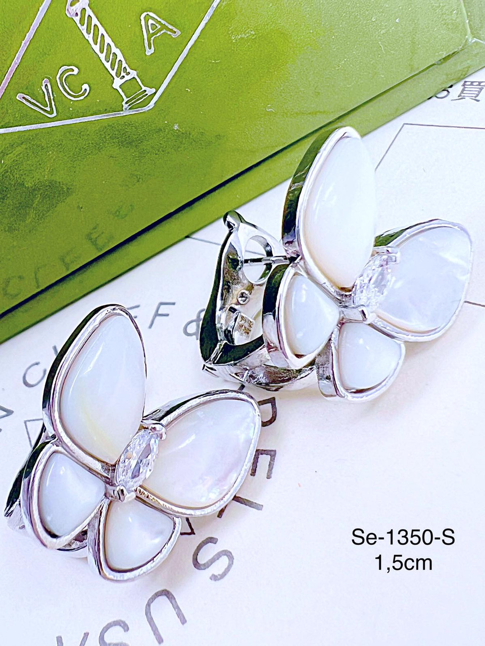 Сережки Stainless Steel преміум