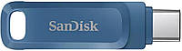 SanDisk Накопитель 64GB USB-Type C Ultra Dual Drive Go Navy Blue Hutko Хватай Это
