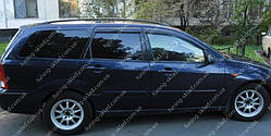 Вітровики вікон Форд Фокус 1 універсал (дефлектори бічних вікон Ford Focus 1 Wagon)