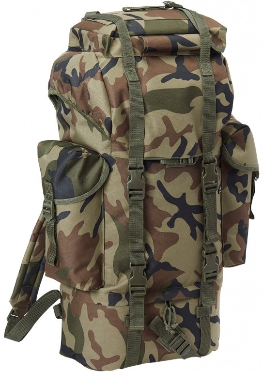 Рюкзак тактичний 65л Kampfrucksack камуфляж woodland Армейская сумка Ранець для військових
