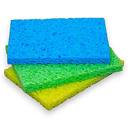 Губки целюлозні для прибирання ТМ Profit Pro 90х125х10 мм комплект 3 шт