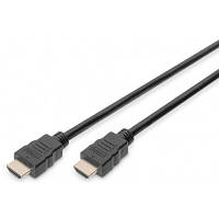 Кабель мультимедийный HDMI to HDMI 1.0m UHD 4K Digitus (AK-330107-010-S) - Вища Якість та Гарантія!