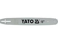 Шина для пили YATO l= 16"/ 40 см (56 ланок) 3/8" (9,52 мм)Т-0,05" (1,3 мм)для ланцюгів YT-84953 [20] Hutko