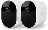 Arlo Pro 5 - Ip Security Camera - Indoor Outdoor - Wireless - 2688x1520 Pixels - Wall - Black - White