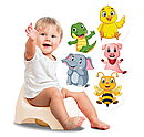 Наклейки для привчання до горщика Smart Potty 1 шт, фото 5