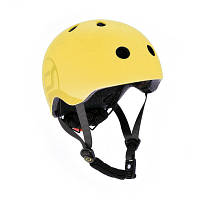 Шлем Scoot&Ride LED 45-51 см XXS/XS Lemon (SR-181206-LEMON) - Вища Якість та Гарантія!