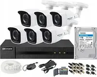 HIKVISION 4IN1, 6 KAMER 2MPX FULL HD, DYSK 1TB