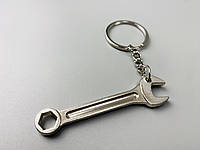 Автомобильный брелок рожково-накидной ключ, брелок на ключи для водителя, брелок металлический на авто ключи