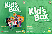 Підручник та робочий зошит Kid's Box New Generation 4 Pupil's Book + Activity Book