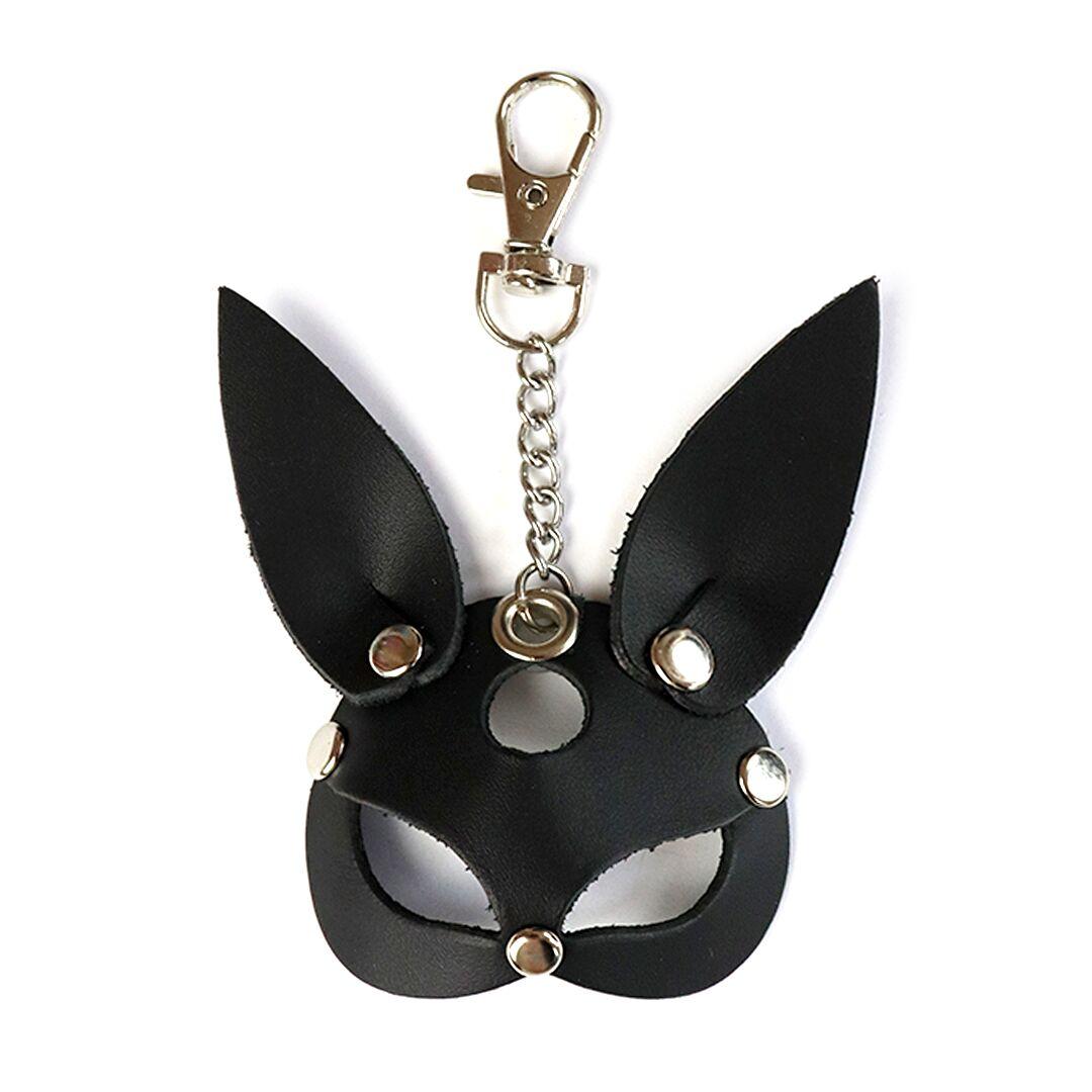 Брелок на карабіні для ключів Art of Sex Bunny, чорного кольору