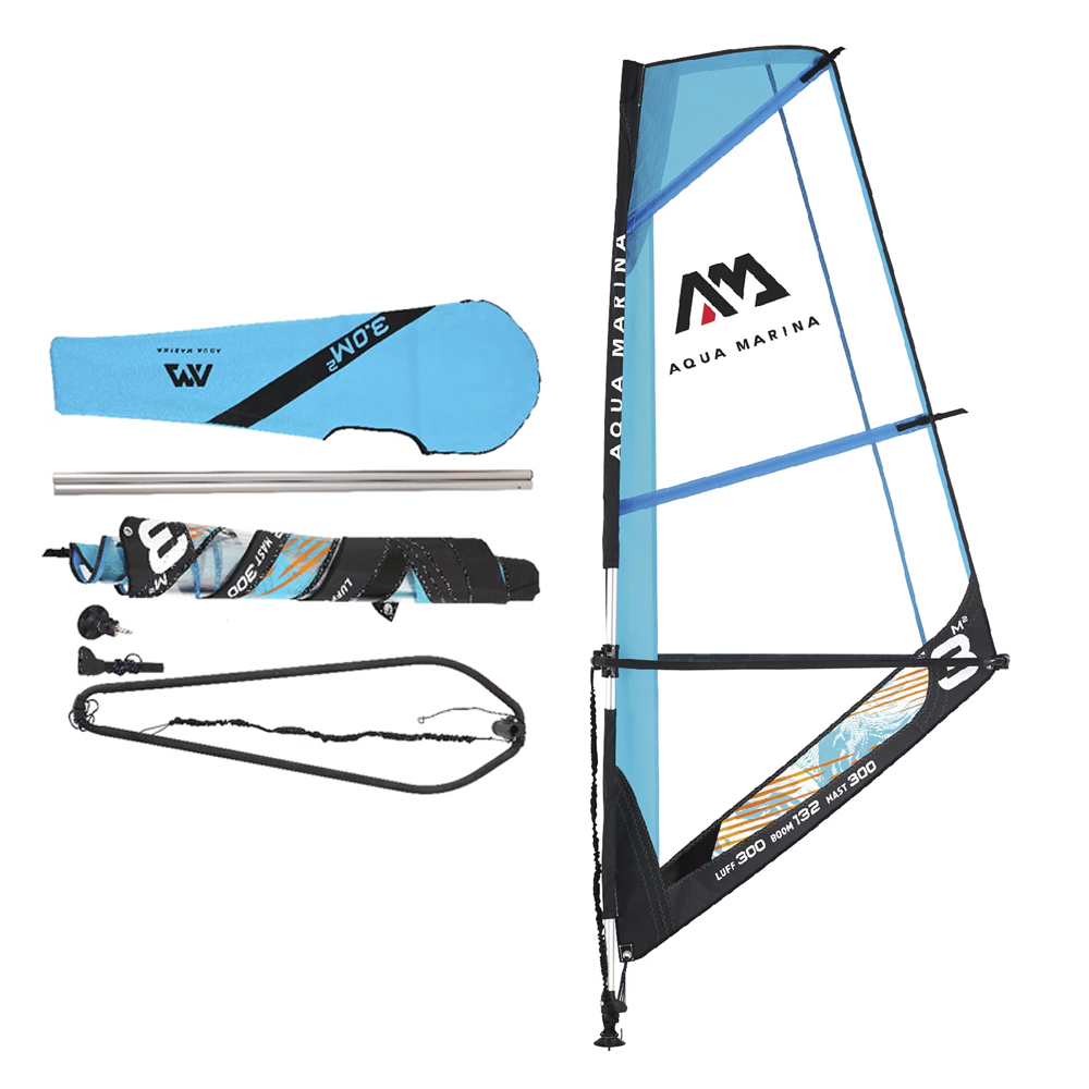 Парус Aqua Marina Windsurf 3.0 М², BT-22BL-3S, фото 1