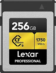 Карта пам'яті Lexar CFexpress Type B Pro Gold R1750/W1500 256 GB