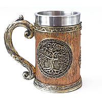 Необычная Кружка чашка Древо Жизни (550 мл) из полистоуна. Чашка для чая в подарок