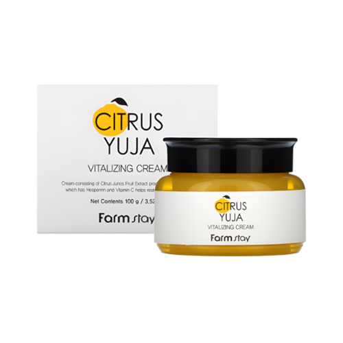 FarmStay Citrus Yuja Vitalizing Cream Крем з екстрактом юдзу, 100 г