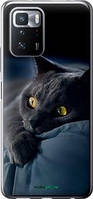 Чехол на Xiaomi Poco X3 GT Дымчатый кот "825u-2511-18101"