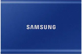 Диск Samsung T7 2TB Niebieski (MU-PC2T0H/WW)
