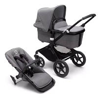 Коляска Bugaboo 2 в 1 Fox 3 Black - Grey Melange (2306010002) - Вища Якість та Гарантія!