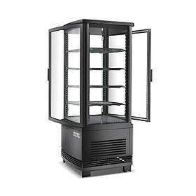 Холодильна вітрина 98 л GoodFood RT98LR2 чорна