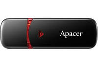Apacer Накопитель 64GB USB 2.0 Type-A AH333 Black Hutko Хватай Это