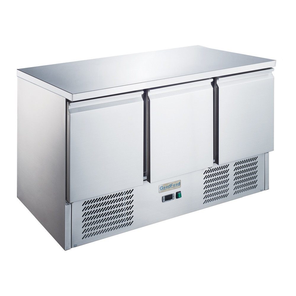 Стіл холодильний 368 л GoodFood GF-S903TOP-HC, фото 1