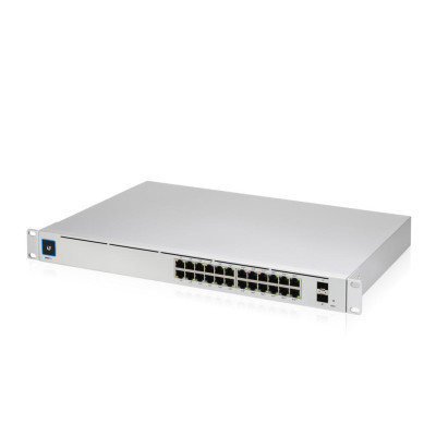 Комутатор мережевий Ubiquiti USW-24-POE, фото 1