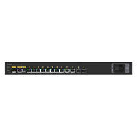 Коммутатор сетевой Netgear Комутатор M4250-10G2F-POE+ (GSM4212P) 8x1GE PoE+(125W), 2x1G (GSM4212P-100EUS) -