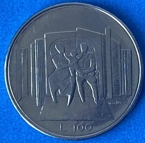 Монета Сан-Маріно 100 лір 1976 р